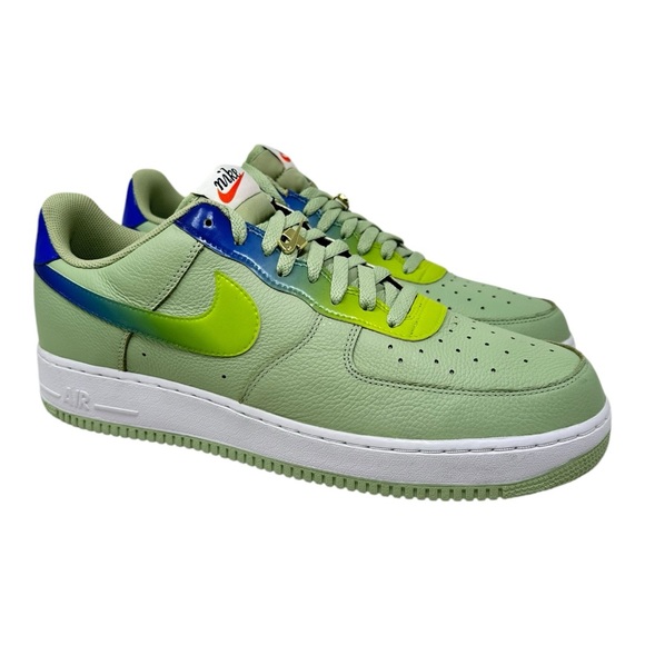 Nike Air Force 1 Low Unlocked Custom DJ7015991 Mint Green Size 14 New/No Box - Picture 1 of 7